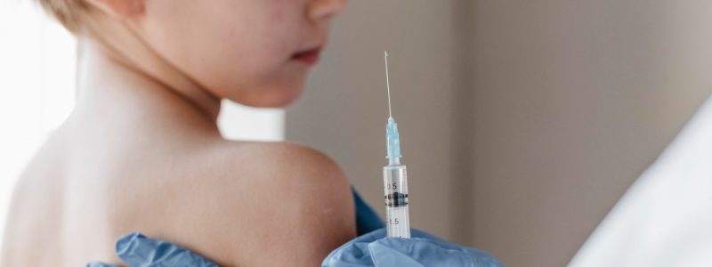 Boy receiving the Chickenpox Vaccine For Children