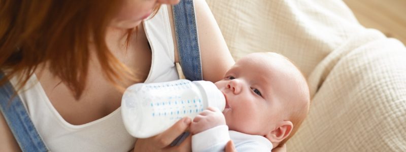 Reflux In Babies affects both bottle fed and breast fed babies