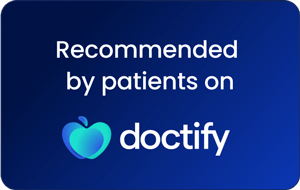 Recommended by Patients on Doctify Logo