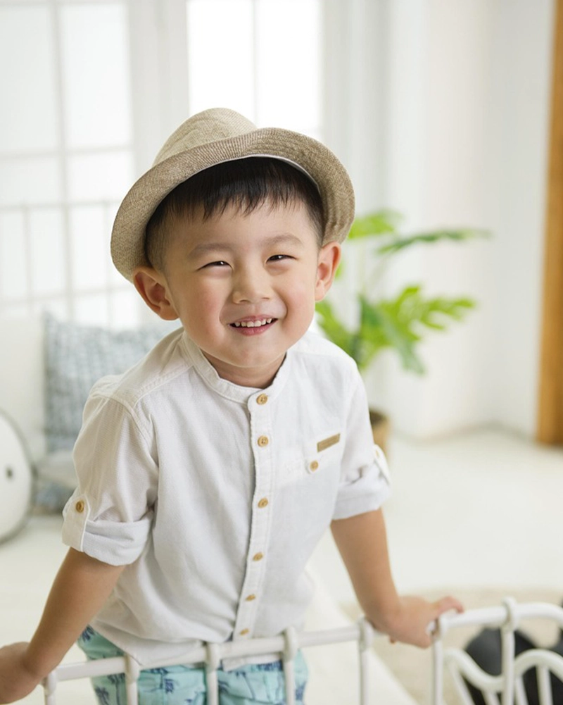 Happy Child after a Well-Child Check