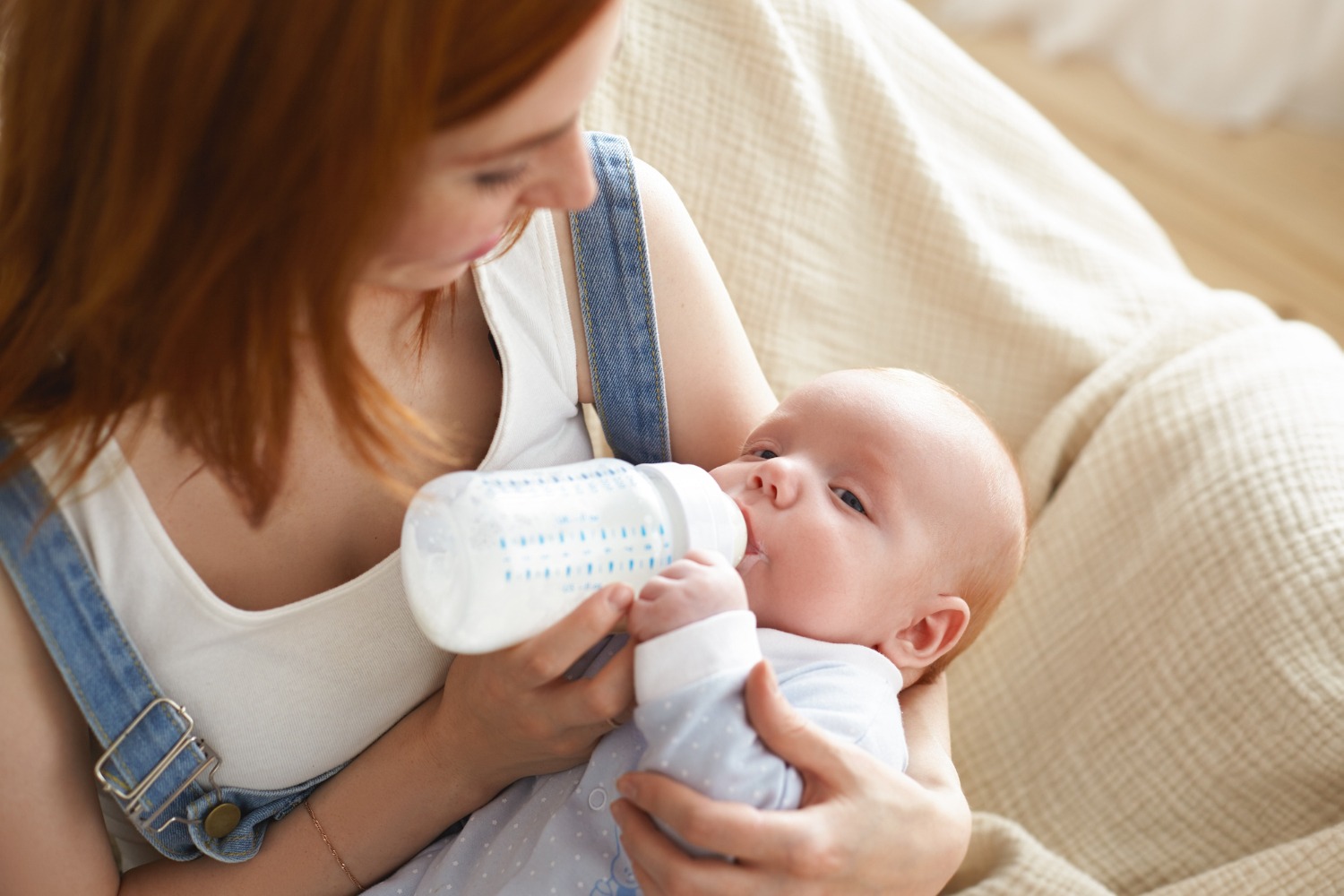 Reflux In Babies affects both bottle fed and breast fed babies